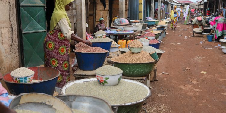 الأسواق فى غانا ؛ أفريقيا ؛ إفريقيا