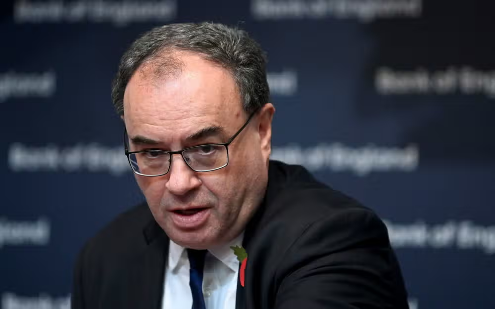 أندرو بيلي، محافظ بنك إنجلترا