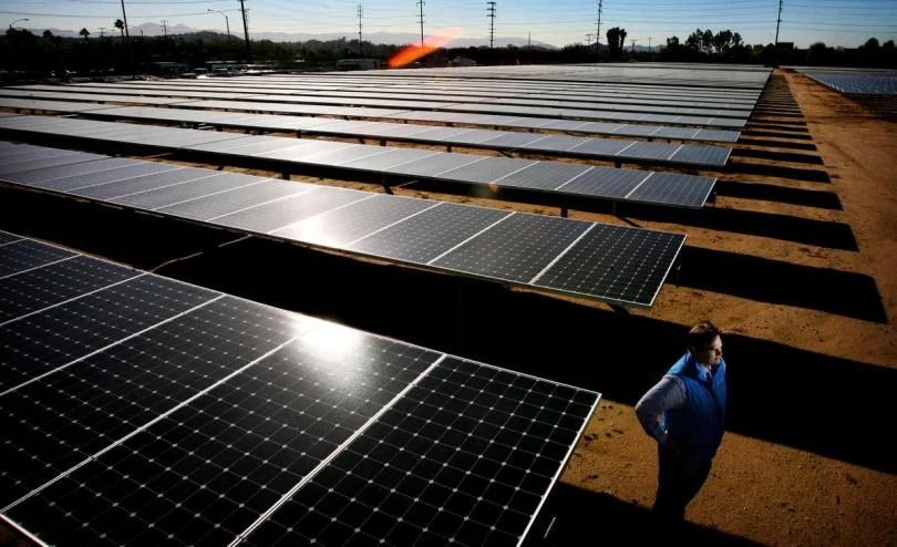 توليد الطاقة الشمسية فى بريطانيا