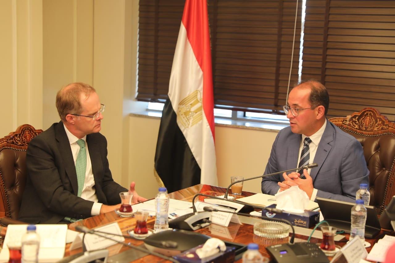 وزير المالية: نتطلع لزيادة المشروعات البريطانية فى قطاعات الإنتاج بمصر