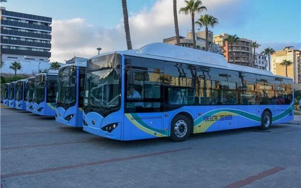 هيئة النقل العام ؛ اتوبيسات كهربائية