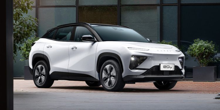 "جى بى أوتو" تستعد لطرح السيارة الكهربائية Chery EQ7