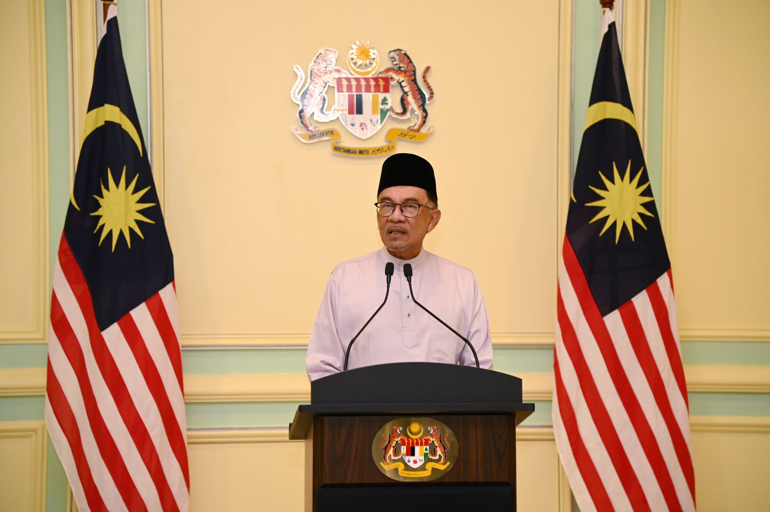 رئيس الوزراء الماليزي أنور إبراهيم