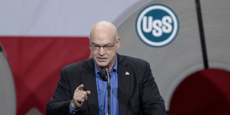 ديفيد بوريت الرئيس التنفيذي لشركة "يو إس ستيل U.S. Steel"