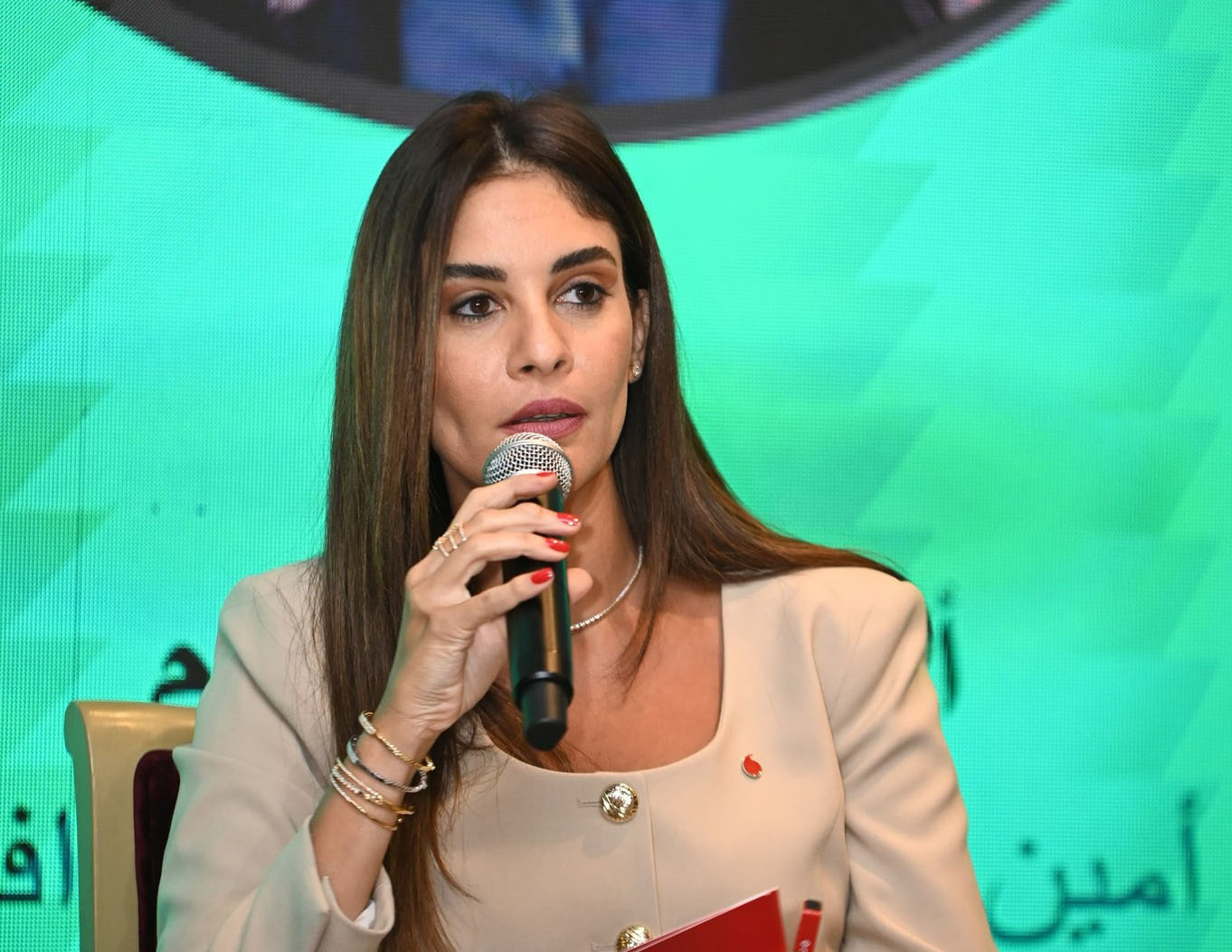 شهدان عرام أمين عام مؤسسة فودافون مصر لتنمية المجتمع