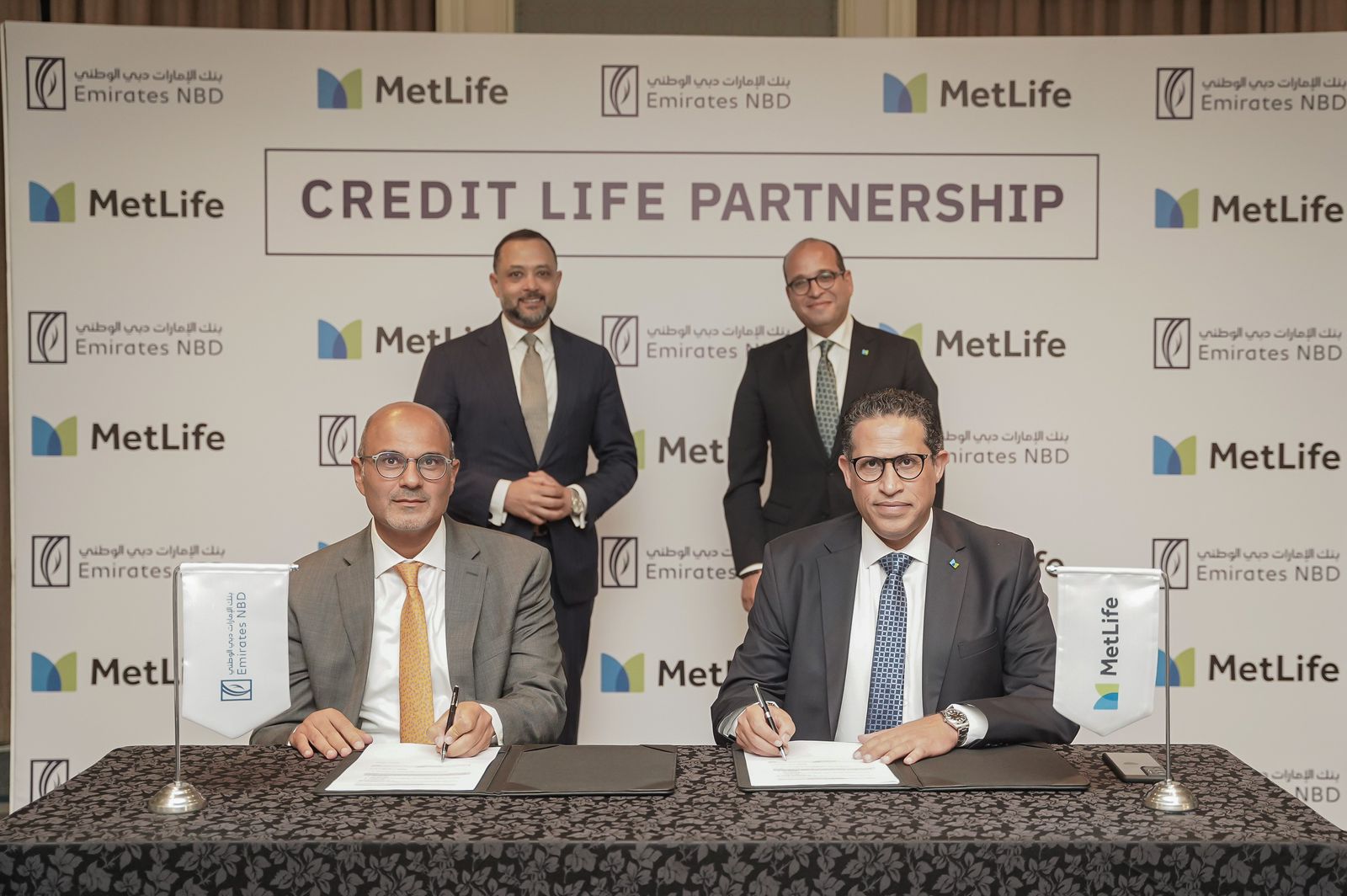 "الإمارات دبى الوطنى - مصر" يجدد الشراكة البنكية مع "متلايف لتأمينات الحياة"