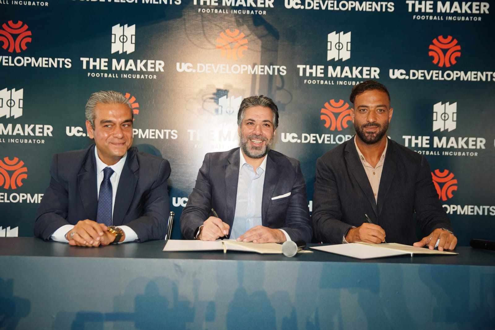 "UC للتطوير" ترعى أكاديمية "The Maker" لكرة القدم