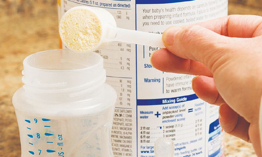 حليب الأطفال ؛ لبن الأطفال