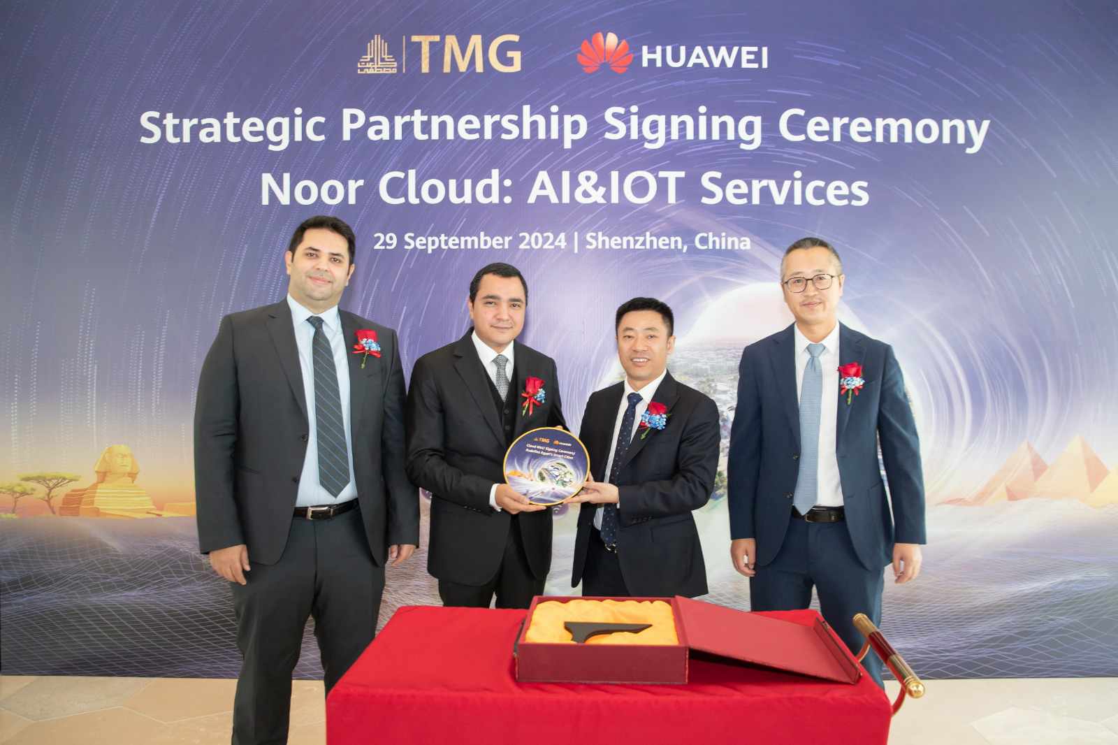 شراكة بين “هواوى” و”طلعت مصطفى” لتقديم خدمات التكنولوجيا السحابية للمدن الذكية