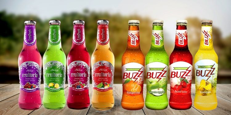 شركة الوعد الاستثمارية لتصنيع المشروبات الغازية، المنتجة لمشروب BUZZ