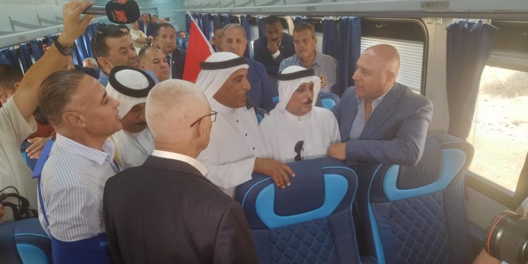 إطلاق أول قطار إلى بئر العبد بعد 50 عامًا لتعزيز التنمية في سيناء