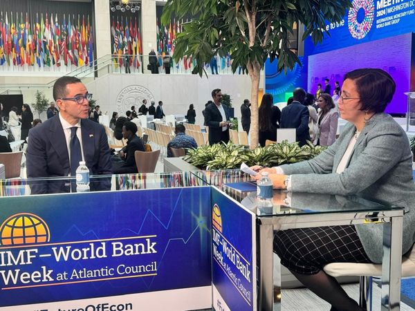 "الخطيب" يشارك في جلسة حوارية بصندوق النقد حول خلق فرص العمل وتعزيز النمو