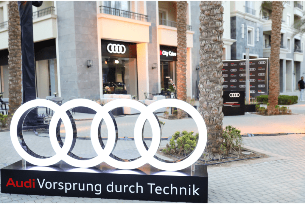 "أودى مصر" تدشن صالة عرض مبتكرة فى "ميفيدا" بالتجمع الخامس