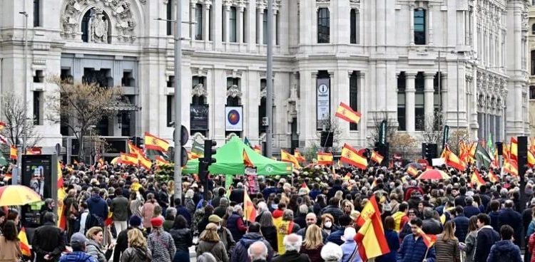 مظاهرات في إسبانيا