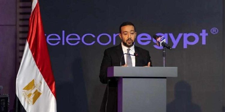 المهندس محمد نصر، العضو المنتدب والرئيس التنفيذى للشركة المصرية للاتصالات