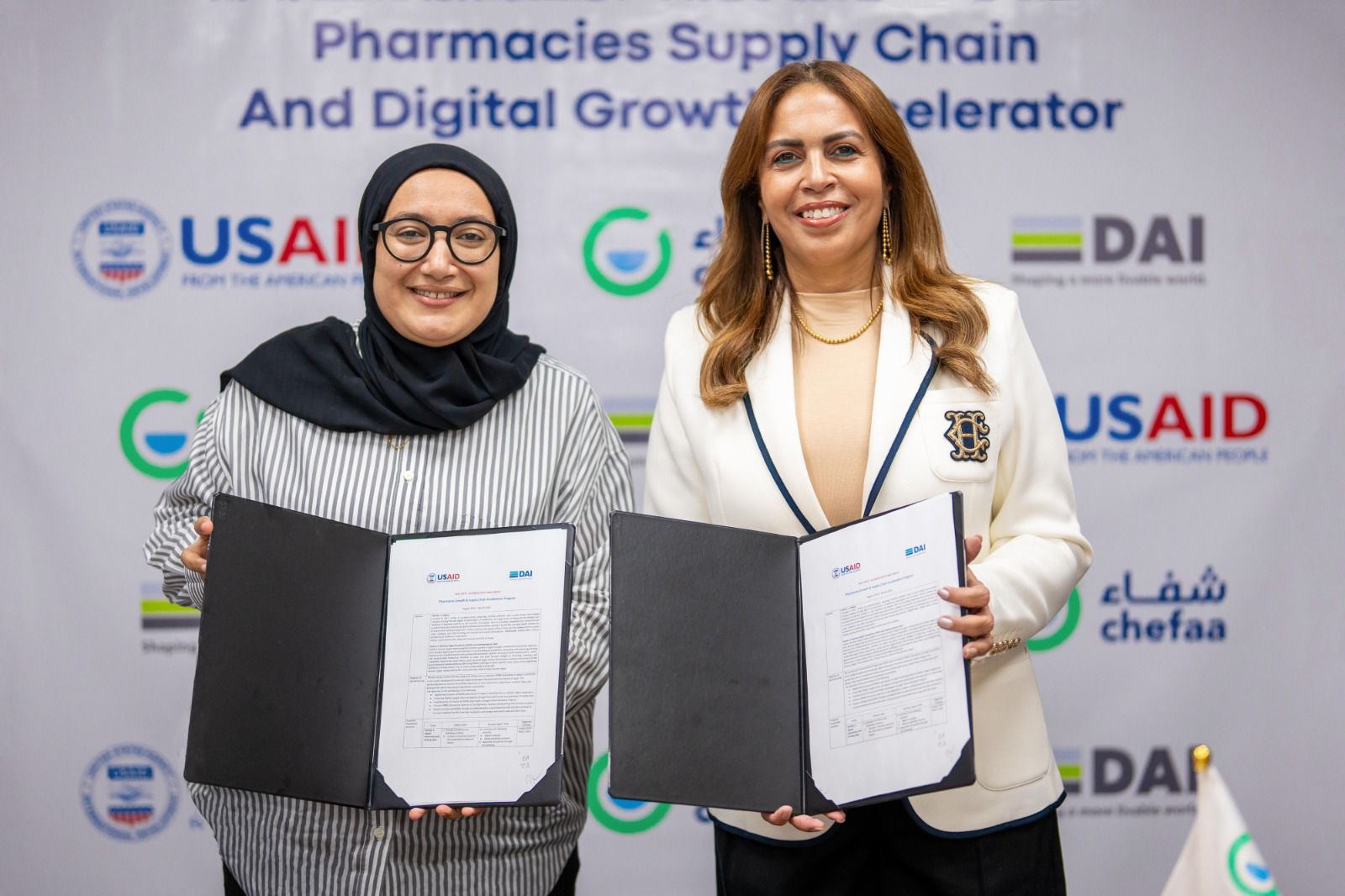 منصة شفاء تتعاون مع "الأمريكية للتنمية" لرقمنة 250 صيدلية