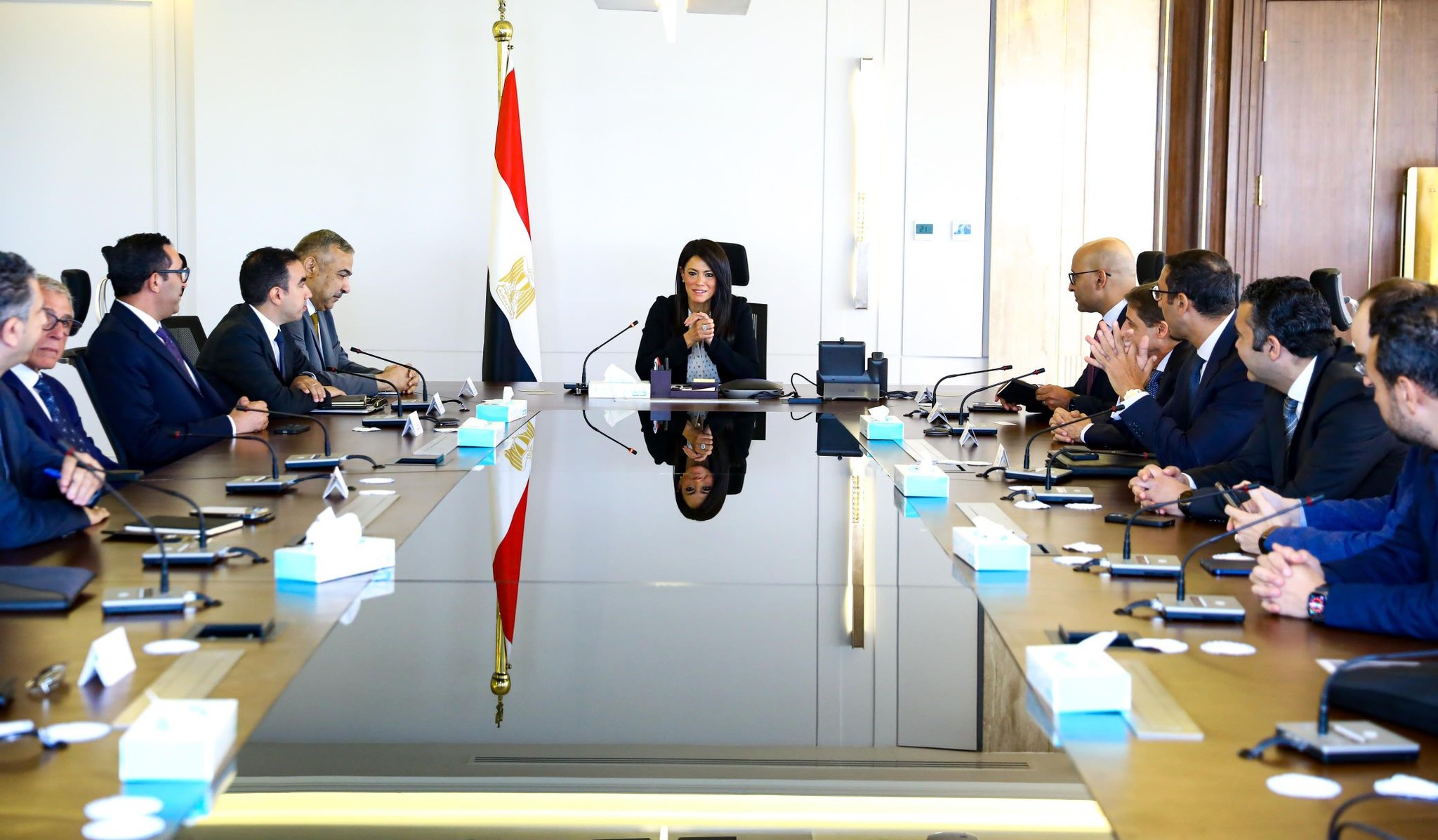 الحكومة تناقش مع مجتمع ريادة الأعمال مقترحات نمو القطاع فى مصر