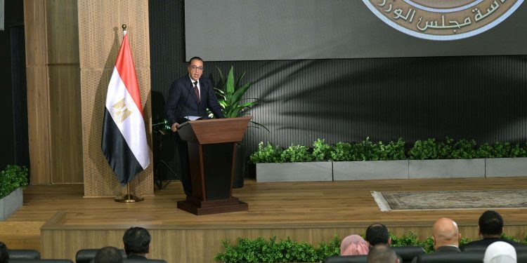 الدكتور مصطفى مدبولى، رئيس مجلس الوزراء