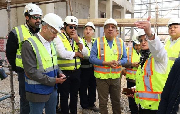 وزير الكهرباء يتابع تنفيذ محطة الربط المصرى السعودى بمدينة بدر