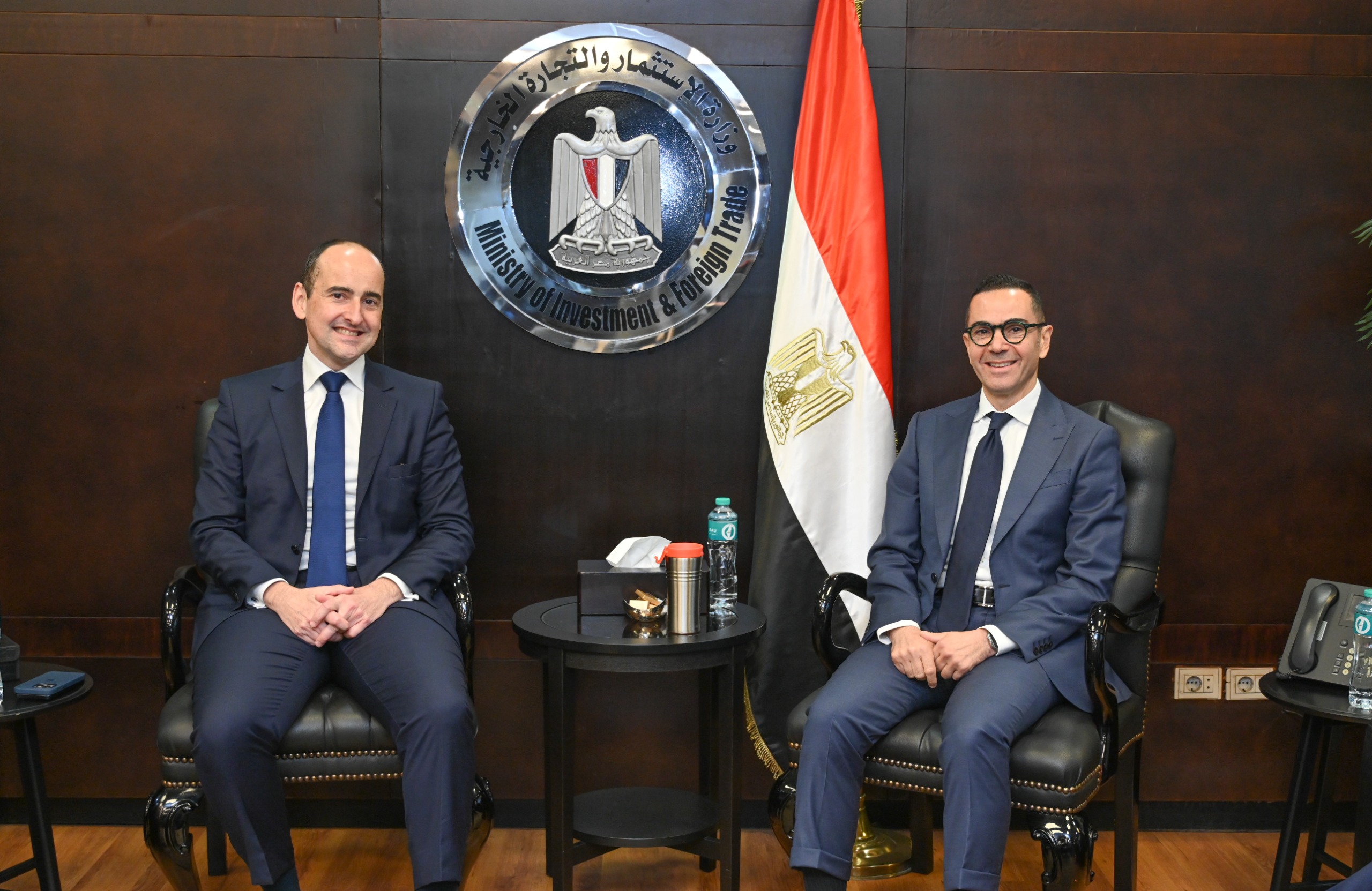 "الخطيب" يبحث مع "Lazard Freres SAS" تعزيز التعاون في جذب الاستثمارات