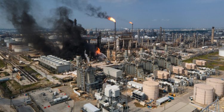 مصافى النفط فى أمريكا