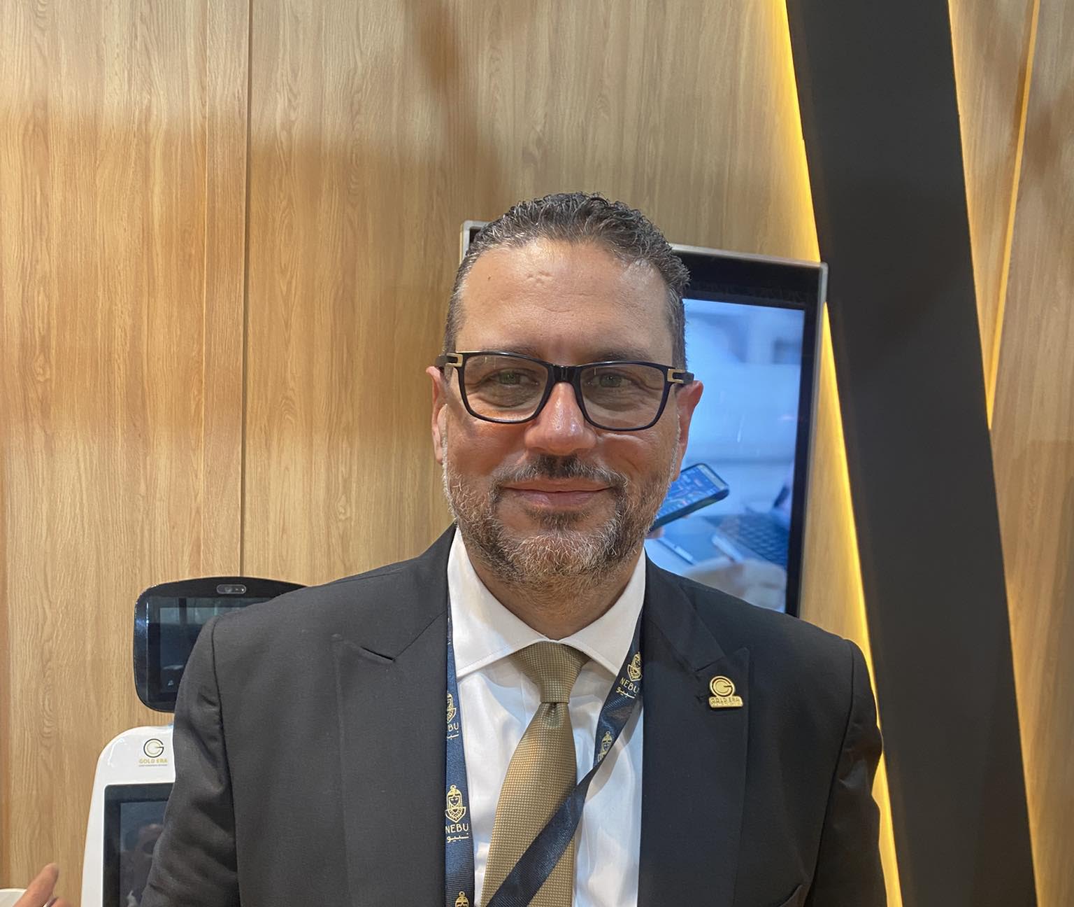 ناجى بدير الرئيس التنفيذى لشركة جولد إيرا
