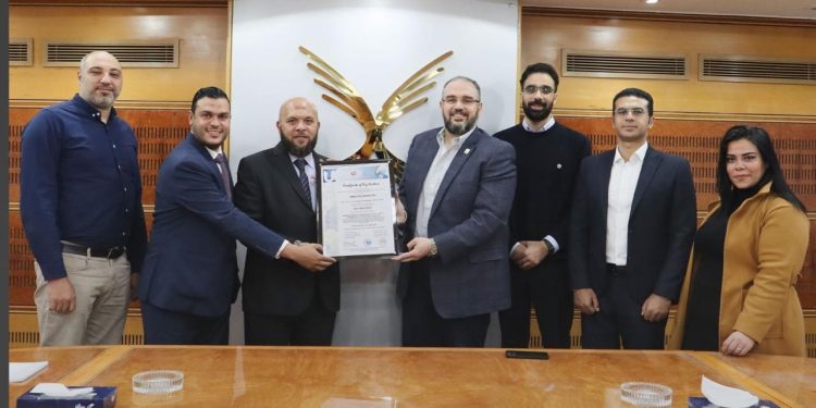 "حسين صبور" للاستشارات الهندسية تحصل على شهادة الأيزو 19650