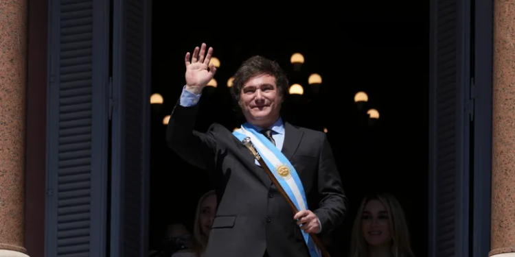 الرئيس الأرجنتيني خافيير مايلي