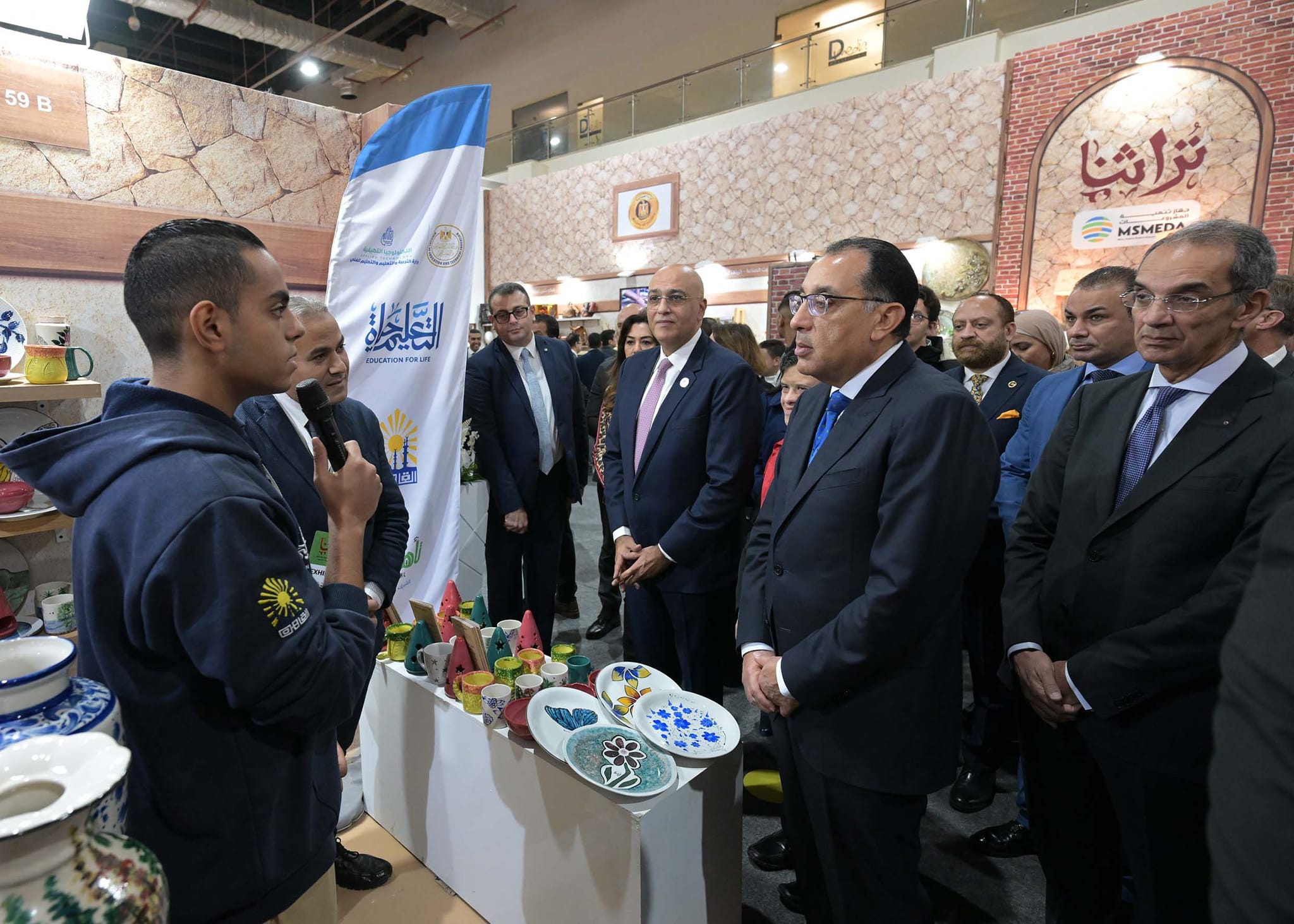 رئيس الوزراء يفتتح معرض "تراثنا 2024"