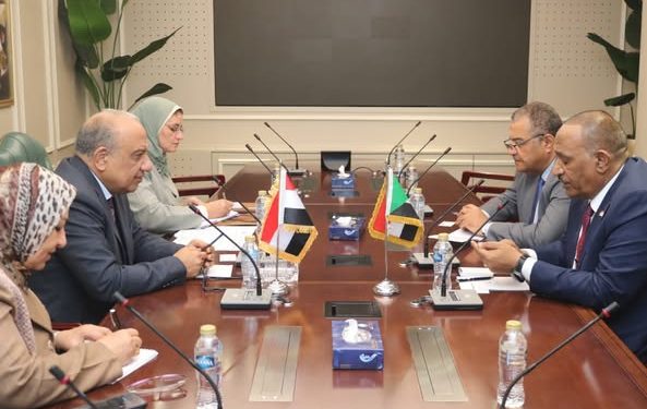 وزير الكهرباء يبحث تعزيز التعاون مع وزير النفط والطاقة السوداني