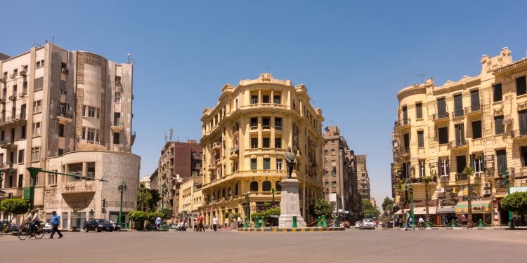 وسط البلد ؛ القاهرة ؛ المبانى التاريخية ؛ مصر