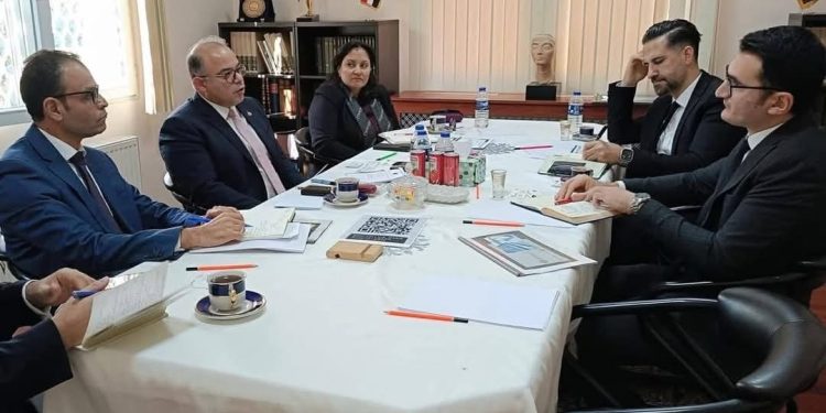 الدكتور محمد فريد، رئيس الهيئة العامة للرقابة المالية خلال الاجتماعات الثنائية مع عدة مؤسسات تركية