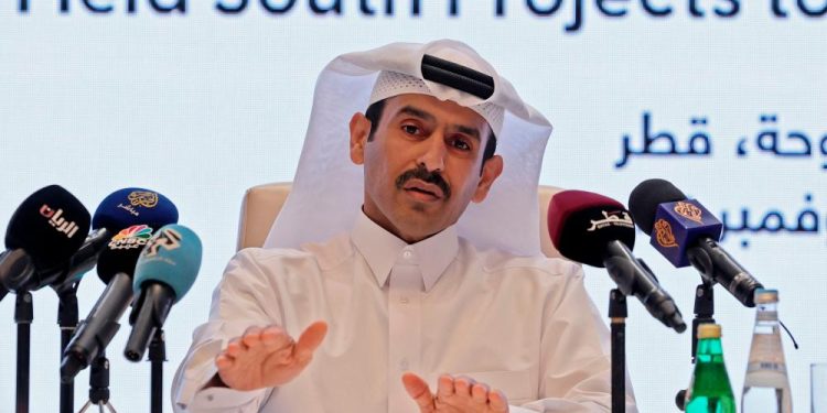 سعد الكعبي وزير الطاقة القطري، الرئيس التنفيذي لشركة قطر للطاقة