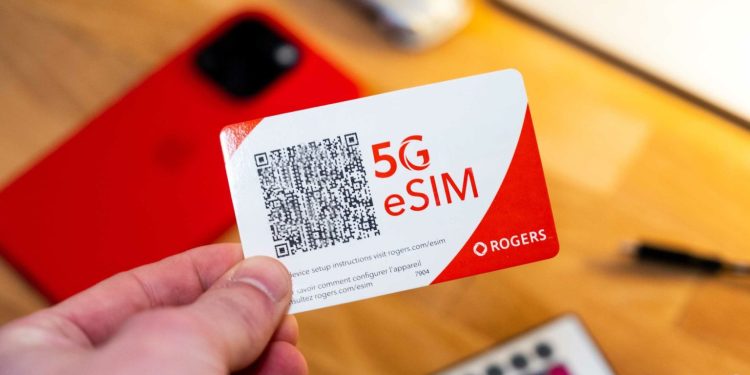 شرائح الاتصالات المدمجة eSIM