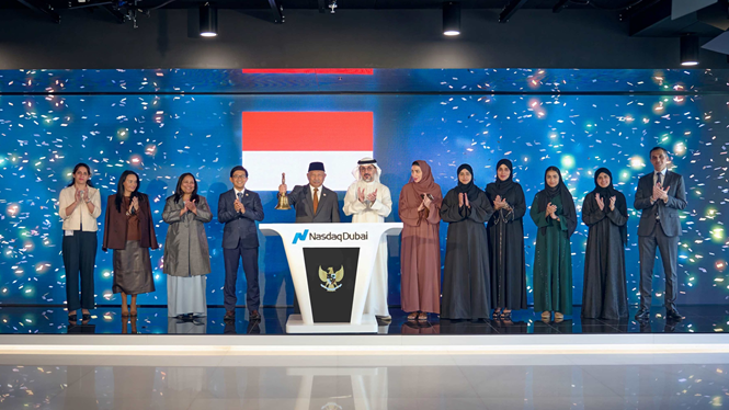 ناسداك دبي تعلن إدراج 3 إصدارات لصكوك من إندونيسيا بقيمة 2.8 مليار دولار