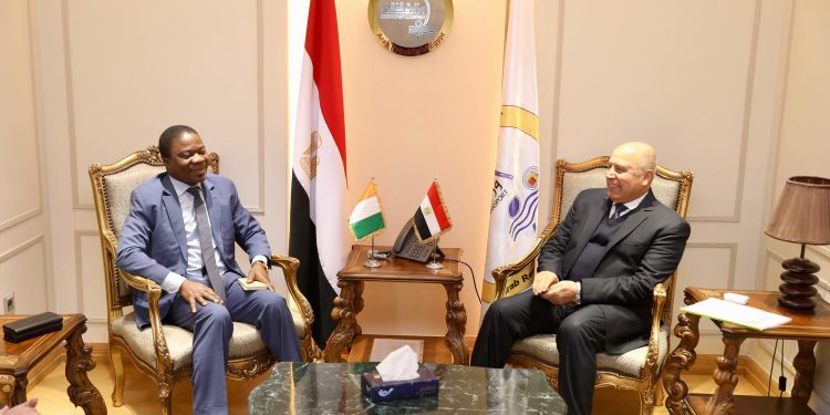 مصر وكوت ديفوار تبحثان تعزيز التعاون بمجالات الصناعة والنقل