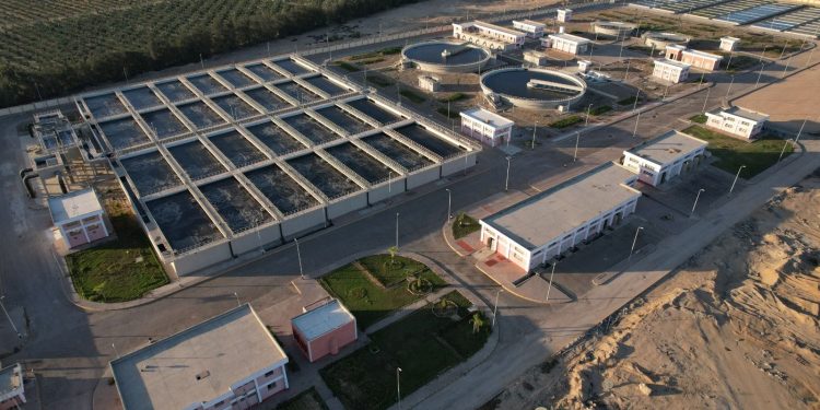 مدينة السادات ؛ محطة تنقية المياه