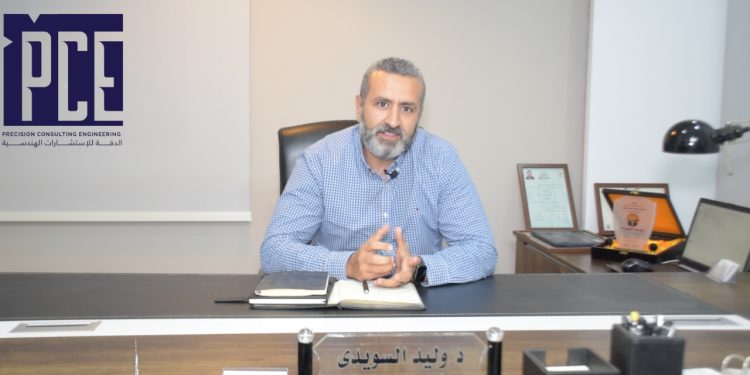 وﻟﻴﺪ اﻟﺴﻮﻳﺪى، اﻟﺮﺋﻴﺲ اﻟﺘﻨﻔﻴﺬى لشركة الدقة للاستشارات الهندسية