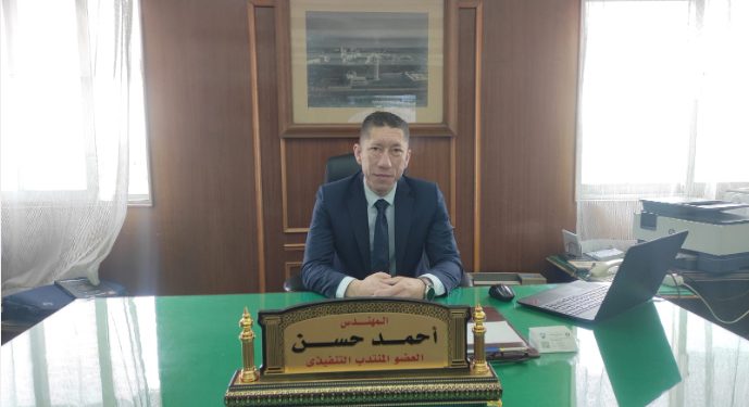 أحمد حسن العضو المنتدب التنفيذى لشركة مصر للحرير