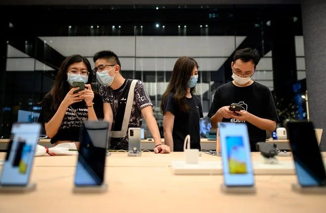 الهواتف الذكية في الصين