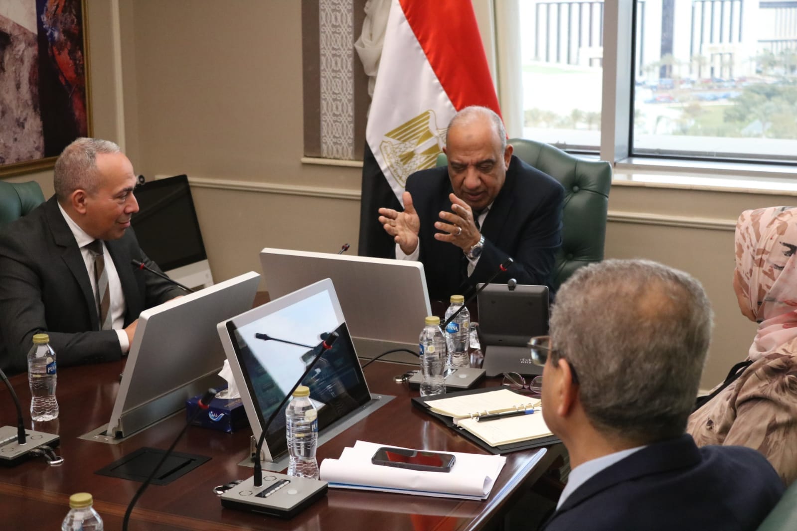 وزير الكهرباء يبحث مع "جيزة للأنظمة" التعاون فى مجالات التحول الرقمي