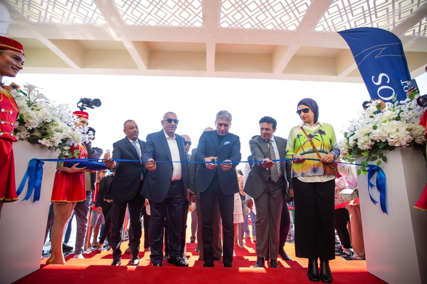 وزير السياحة يفتتح منتجعًا جديدًا لرجل الأعمال كامل أبو علي في الغردقة