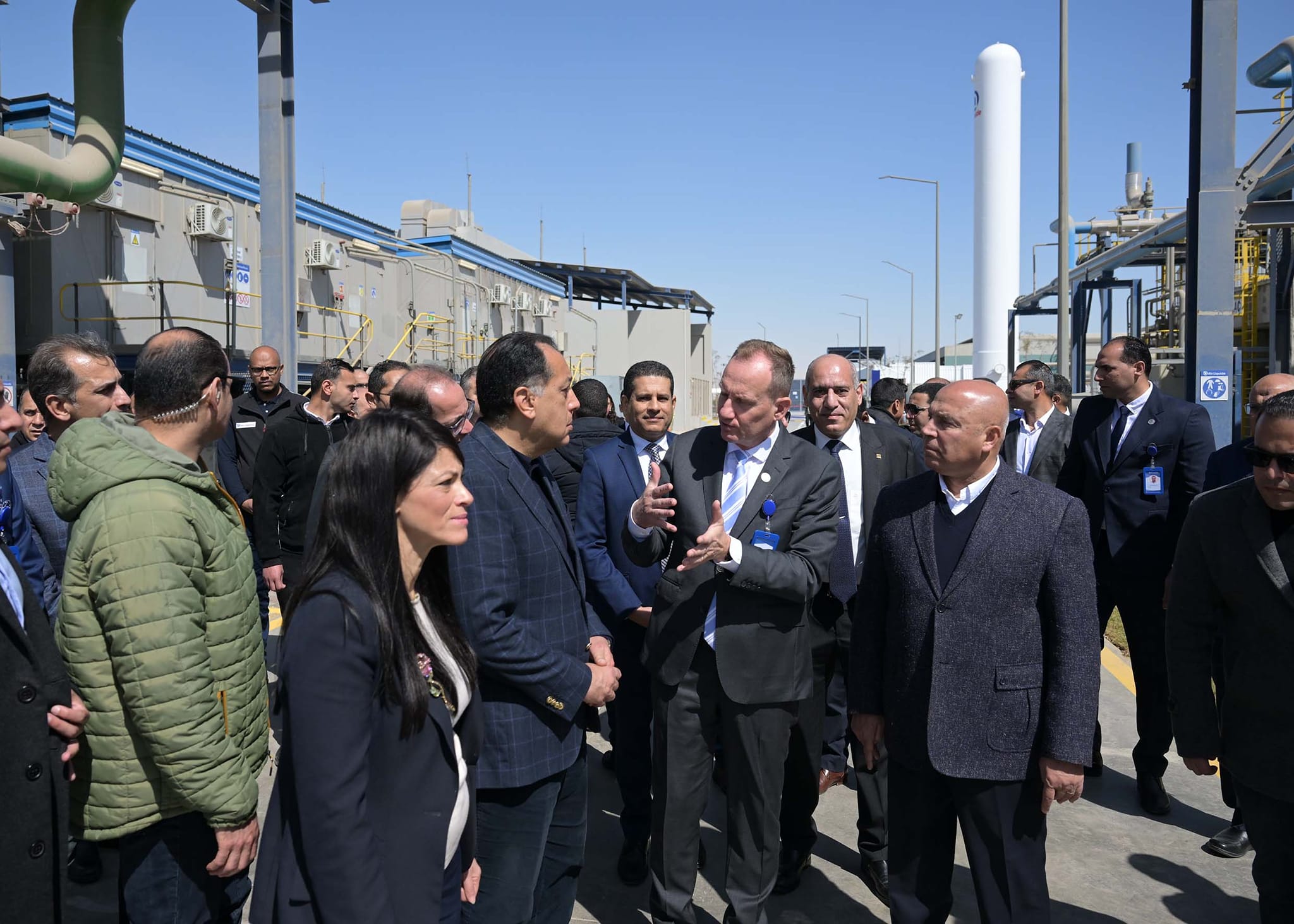 افتتاح مصنع "Air Liquide" للغازات في "السخنة" باستثمارات 80 مليون يورو