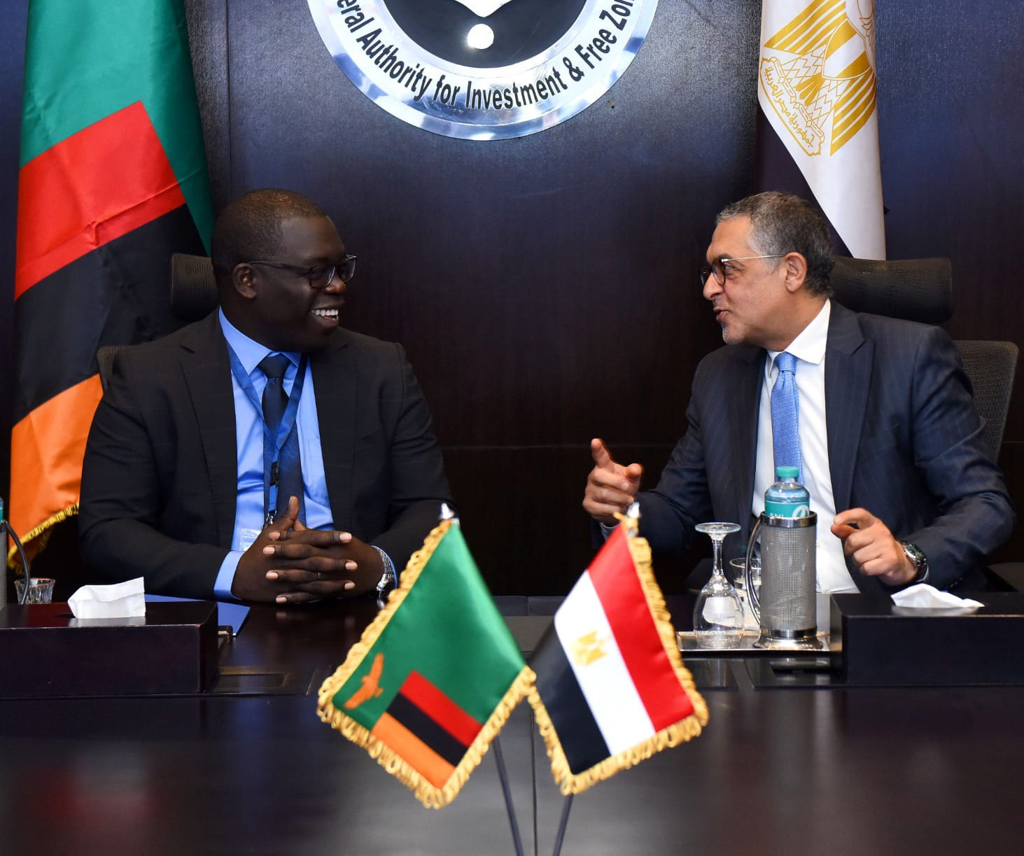 هيئة الاستثمار تستضيف منتدى الأعمال المصري الزامبي الأول