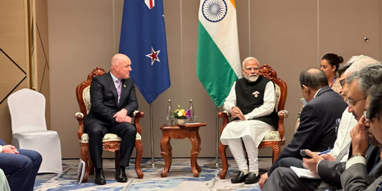 الهند ونيوزيلندا تعززان التعاون وتتفقان على استئناف مفاوضات التجارة الحرة