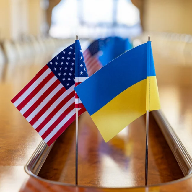 أوكرانيا وأمريكا