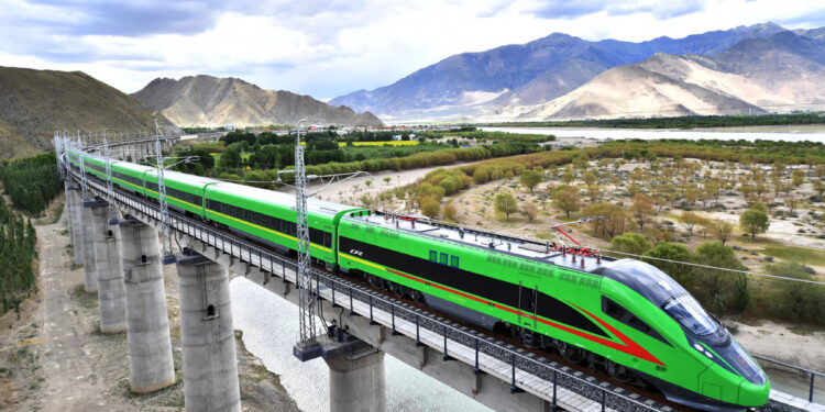 قطاع النقل في الصين ؛ القطارات في الصين