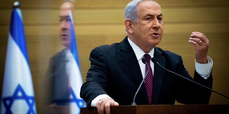 إسرائيل ؛ رئيس الوزراء الإسرائيلي بنيامين نتنياهو