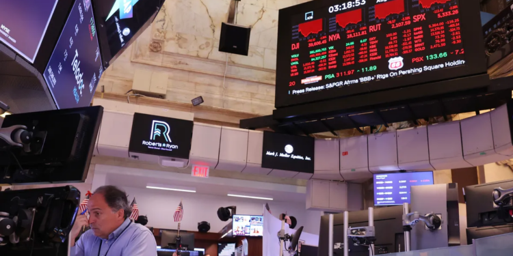 مؤشر الخوف في وول ستريت ؛ الأسهم الأمريكي