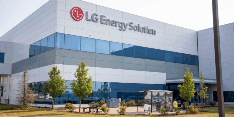 شركة "إل جي إنيرجي سوليوشن" الكورية الجنوبية